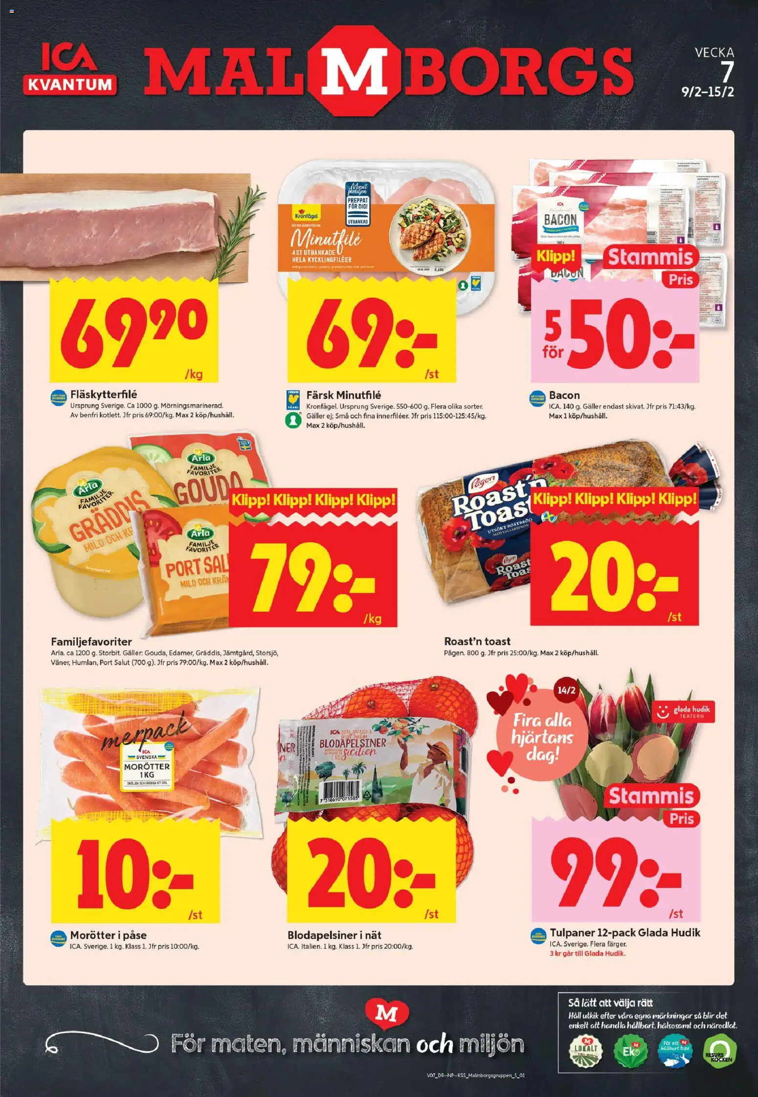 Förhandsgranska reklamblad Malmö från butik ICA Kvantum gäller från 09/02/2026