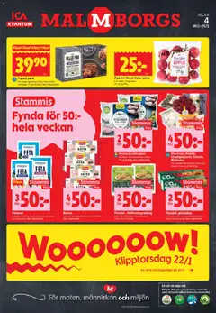 Förhandsgranska reklamblad Malmö från butik ICA Kvantum gäller från 19/01/2026