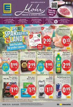 Vorschau von dem Prospekt des Geschäftes Edeka, gültig ab dem 14.09.2025