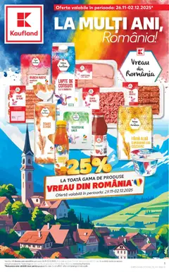 Previzualizarea de cataloage: Kaufland Slatina valabil de la 26.11.2025