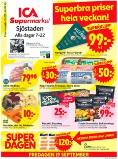 Förhandsgranska reklamblad Stockholm från butik ICA Supermarket gäller från 15/09/2025