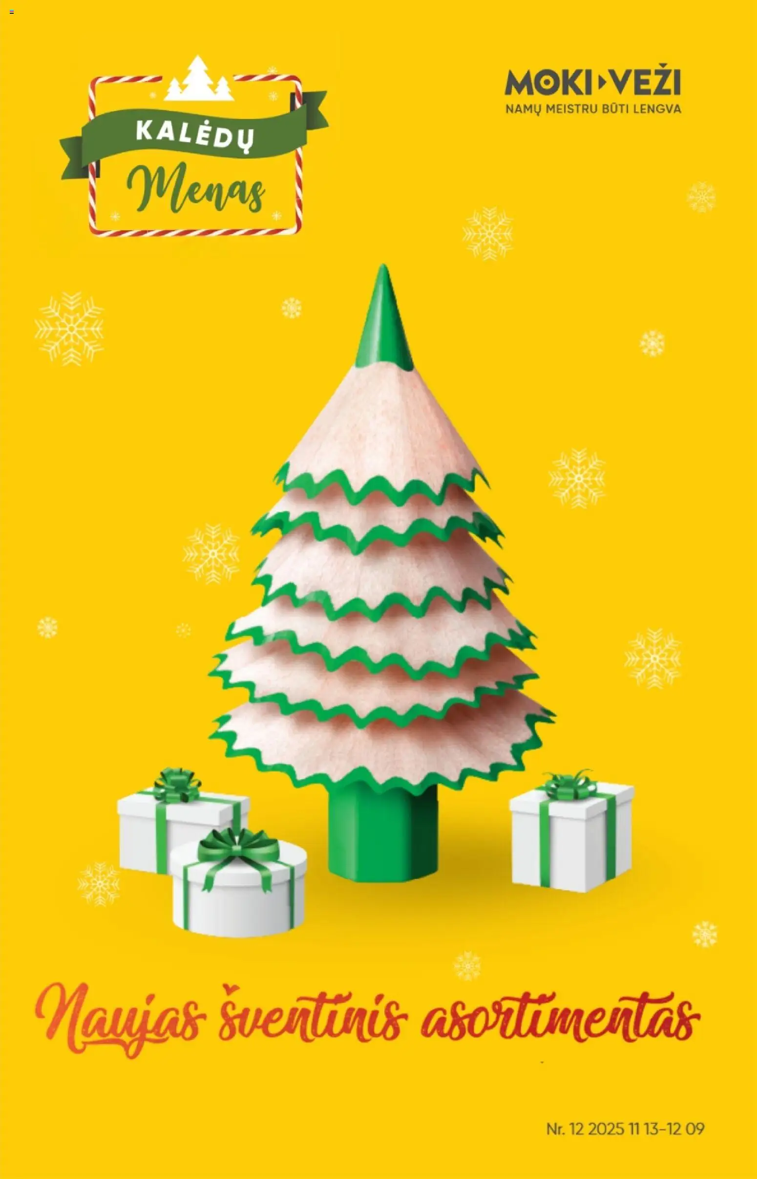 MOKI VEŽI parduotuvės leidinio Leidinys - Naujas šventinis asortimentas galiojančio nuo 2025.11.13 peržiūra