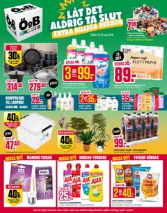 Förhandsgranska reklamblad Aktuella reklamblad ÖoB från butik ÖoB gäller från 18/08/2025