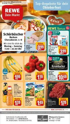 Vorschau von dem Prospekt des Geschäftes Rewe, gültig ab dem 14.09.2025
