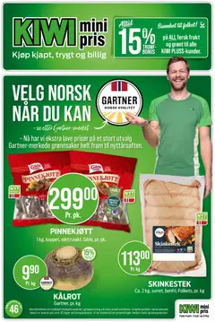 Forhåndsvis Kundeavis fra butikk Kiwi gyldig fra 10/11/2025