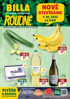 Náhled nabídky: Billa Leták - Speciál: Roudné platný od 01.10.2025