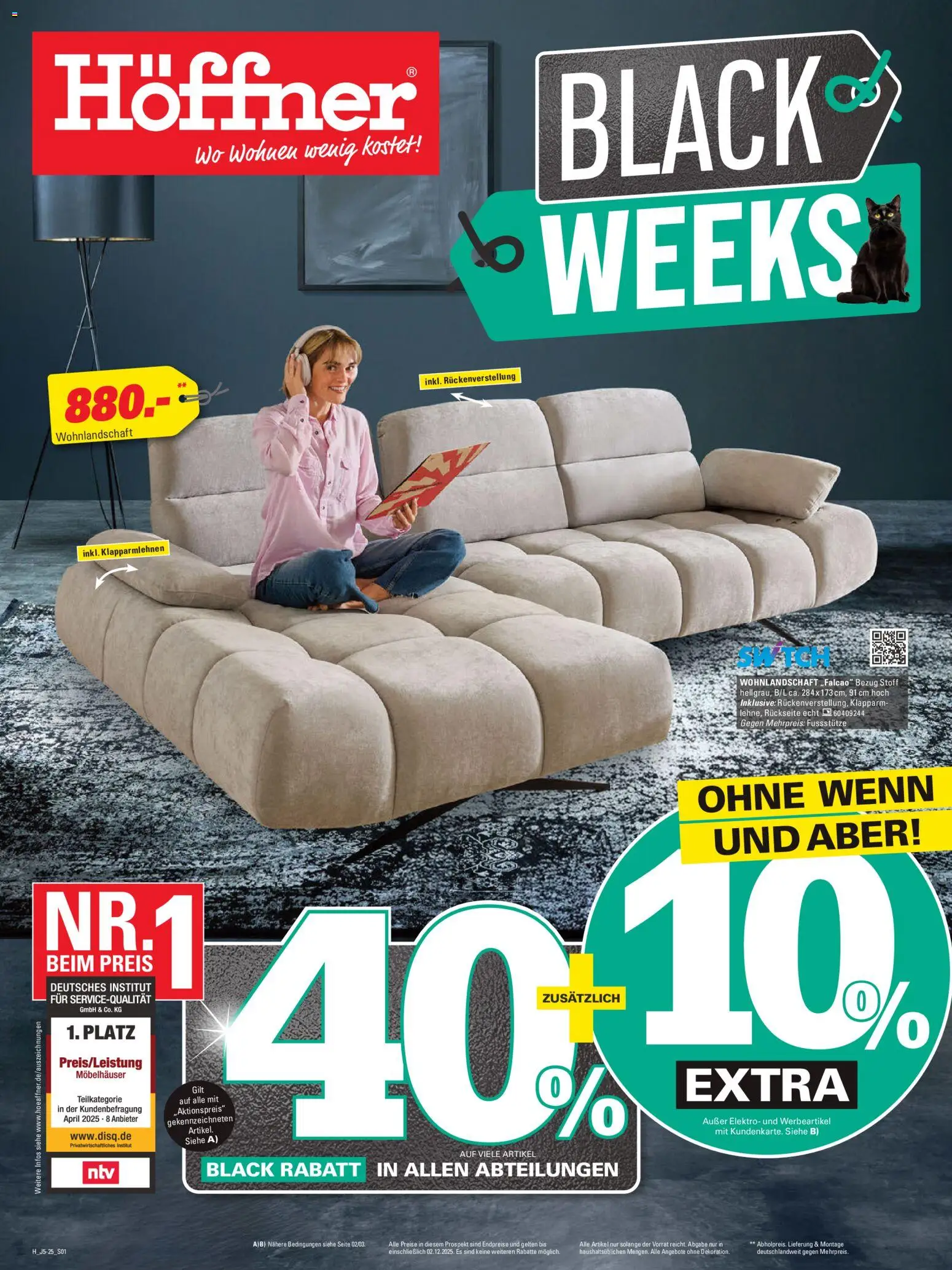 Vorschau von dem Prospekt des Geschäftes Höffner, gültig ab dem 19.11.2025