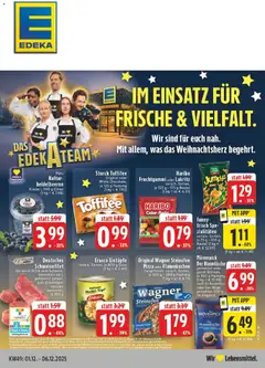 Vorschau von dem Prospekt des Geschäftes Edeka, gültig ab dem 01.12.2025