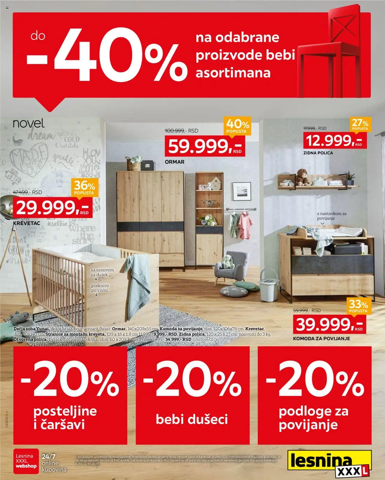 Lesnina XXXL katalog važi od 08.09.2025 - stranica 1