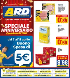 Anteprima dell'opuscolo ARD Discount volantino Misterbianco dal negozio ARD Discount valido da 07/04/2026