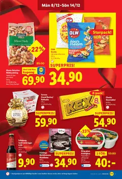 Förhandsgranska reklamblad Aktuella reklamblad Lidl från butik Lidl gäller från 08/12/2025 | Sida: 9