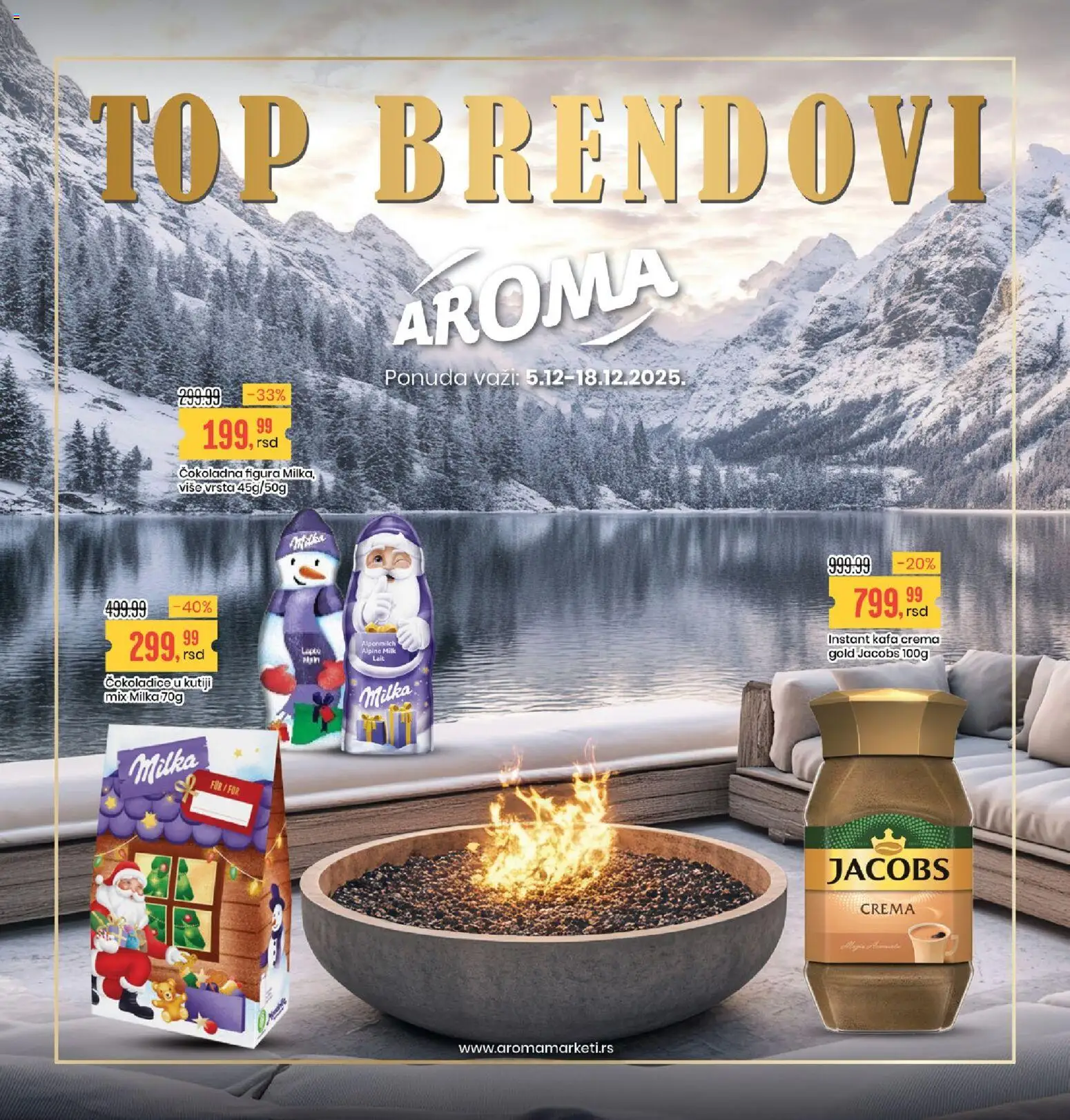 Pregled Aroma Market kataloga - važi od 05.12.2025 - Kafa, Milka, Instant kafa