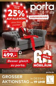 Vorschau von dem Prospekt des Geschäftes Porta!, gültig ab dem 27.10.2025