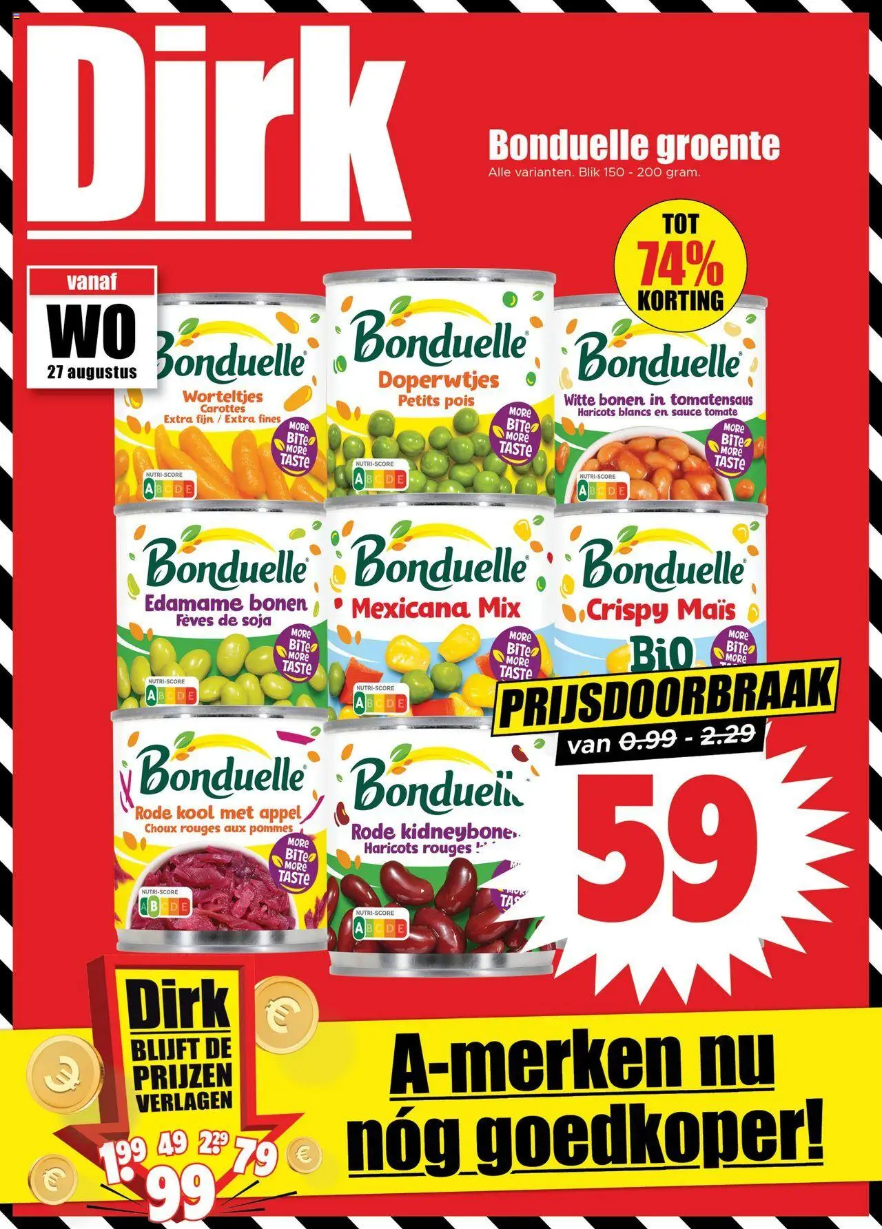 Dirk shop Folder week 36 geldig vanaf 27-08-2025 - Paginanummer 1