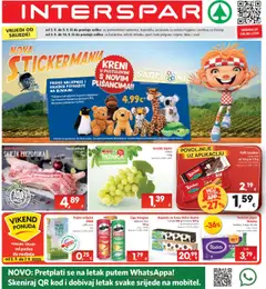 Pregled letka Katalog trgovine Interspar vrijedi od 03.09.2025