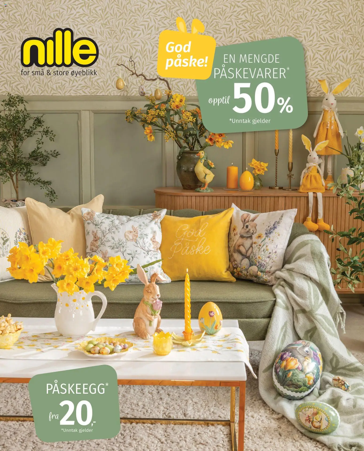 Forhåndsvis Nille kundeavis fra butikk Nille gyldig fra 22/03/2026