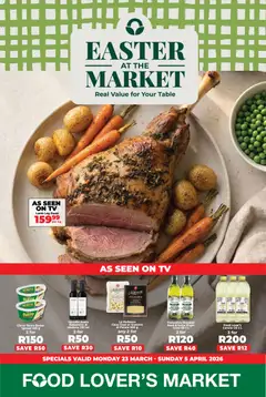 Preview of Food Lover's Market flyer valid from 23/03/2026