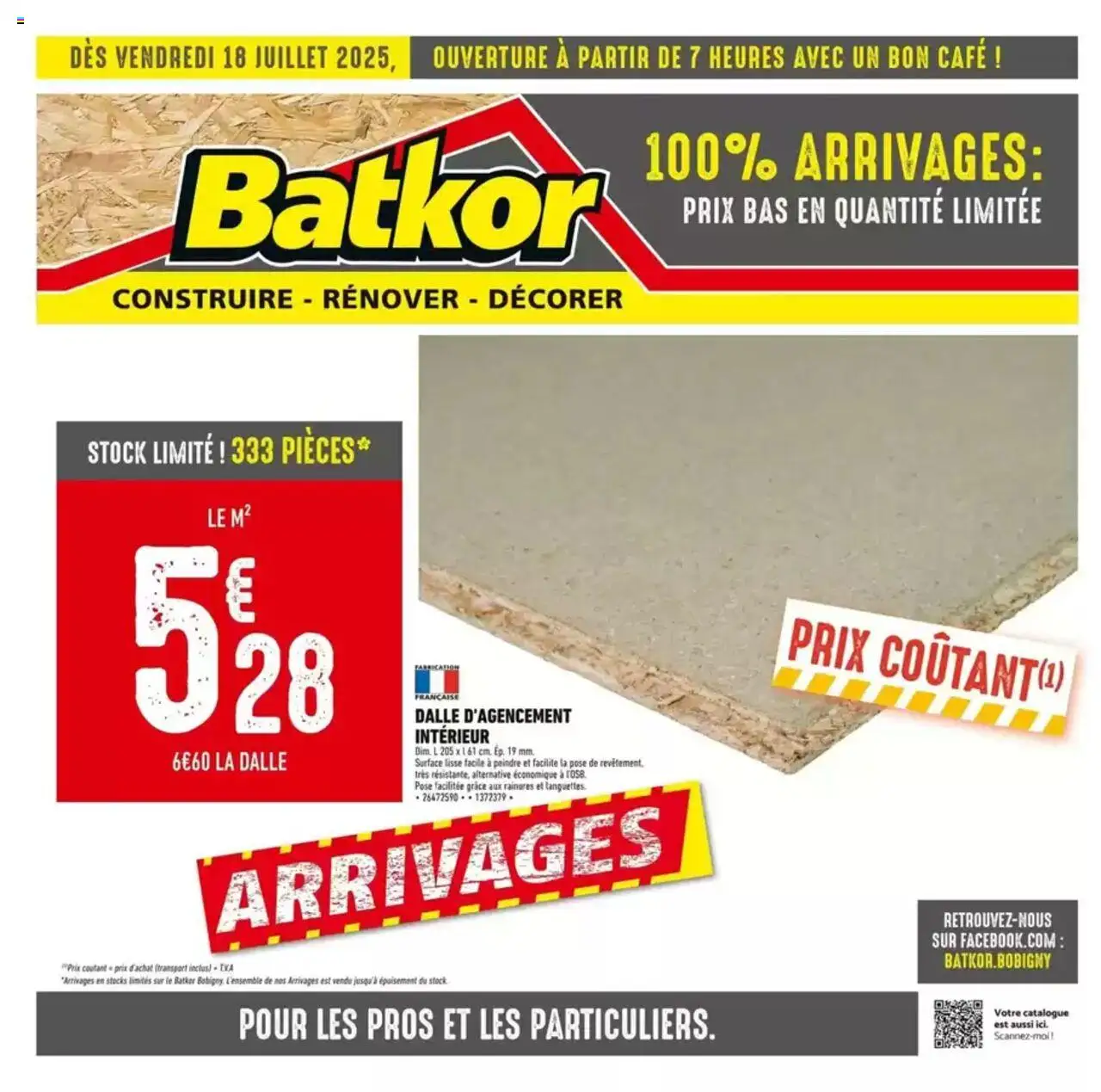 Catalogue de la boutique Batkor valable du 18/07/2025 - Page numéro 1