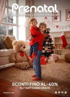 Anteprima dell'opuscolo Volantino Natale dal negozio Prenatal valido da 04/11/2025