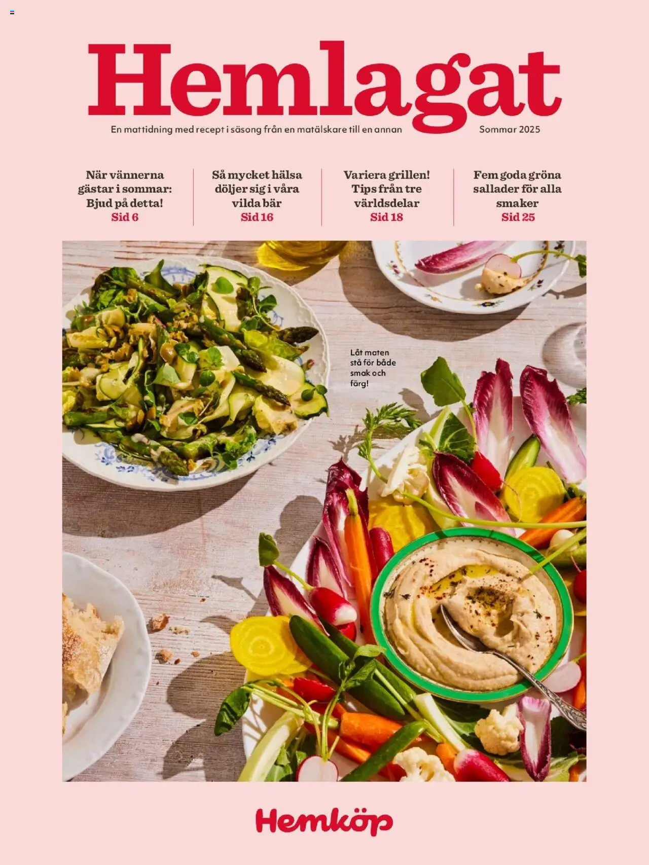 Aktuella reklamblad Hemköp - Hemlagat är giltig 01/09 2025 > Veckans Erbjudanden gäller från 01/09/2025 till sidnummer 1