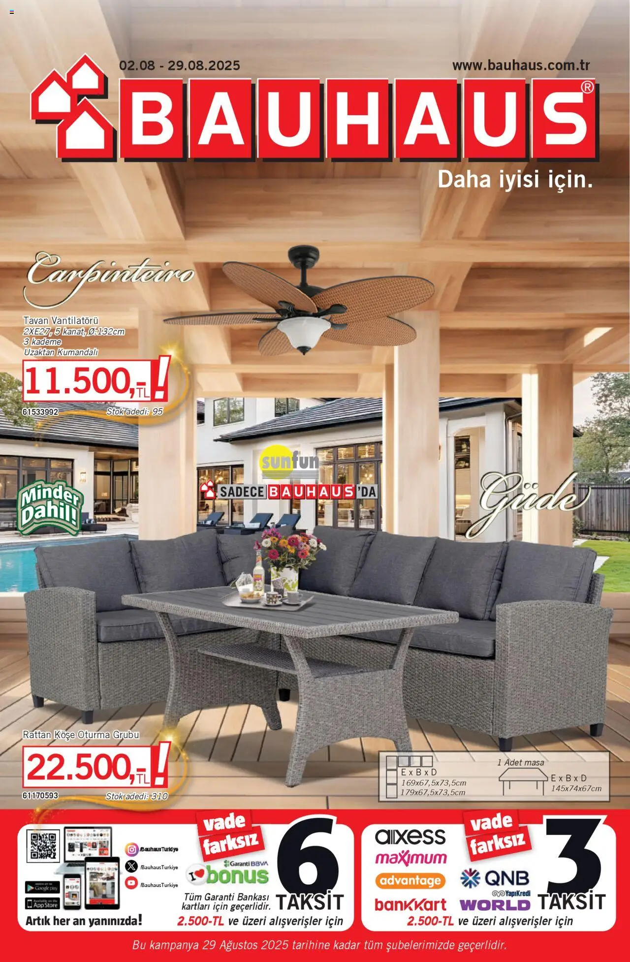 Bauhaus Katalog (02 - 29 Ağustos 2025) - Sayfa numarası 1