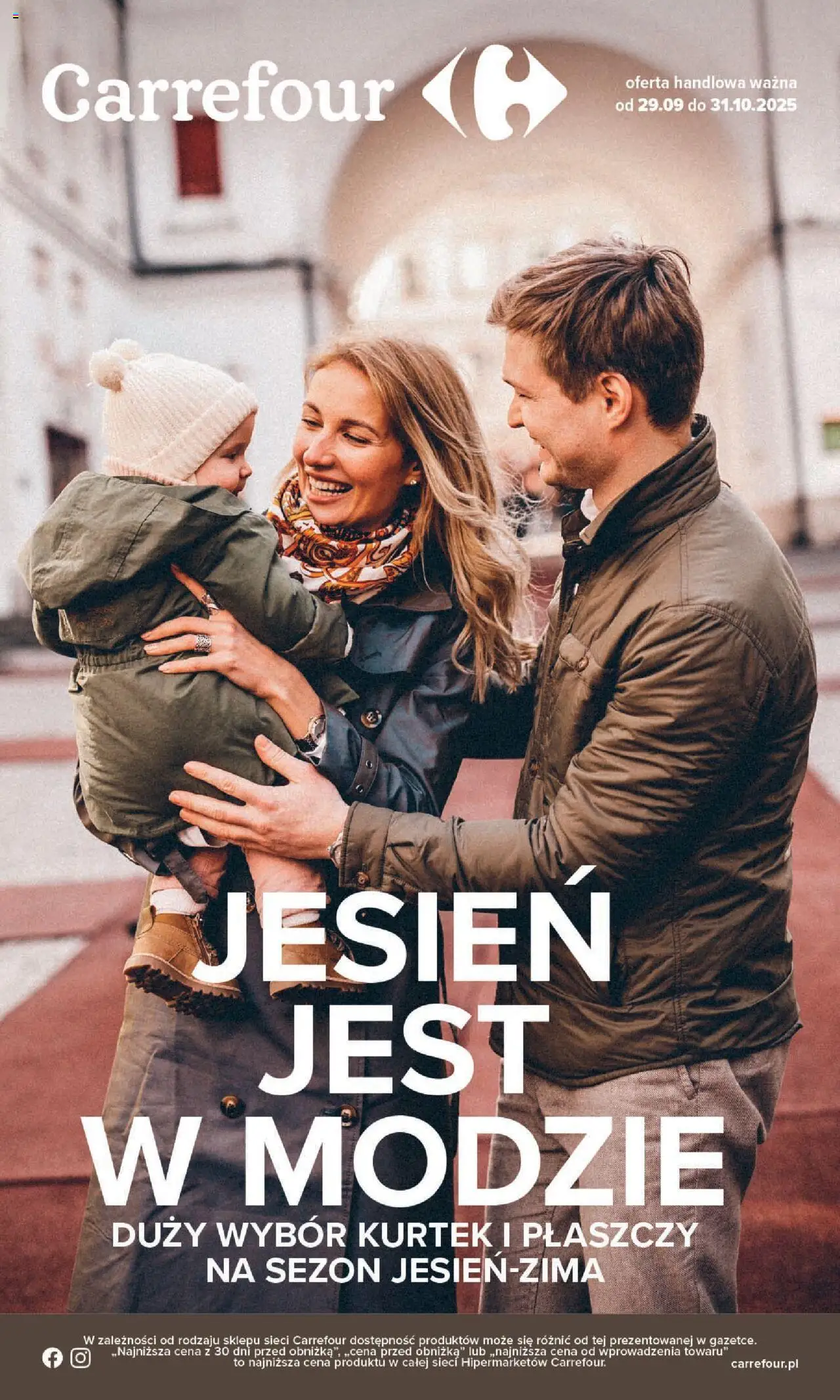 Carrefour Jesień jest w modzie od 29.09.2025 - Nowa Gazetka - Numer strony 1