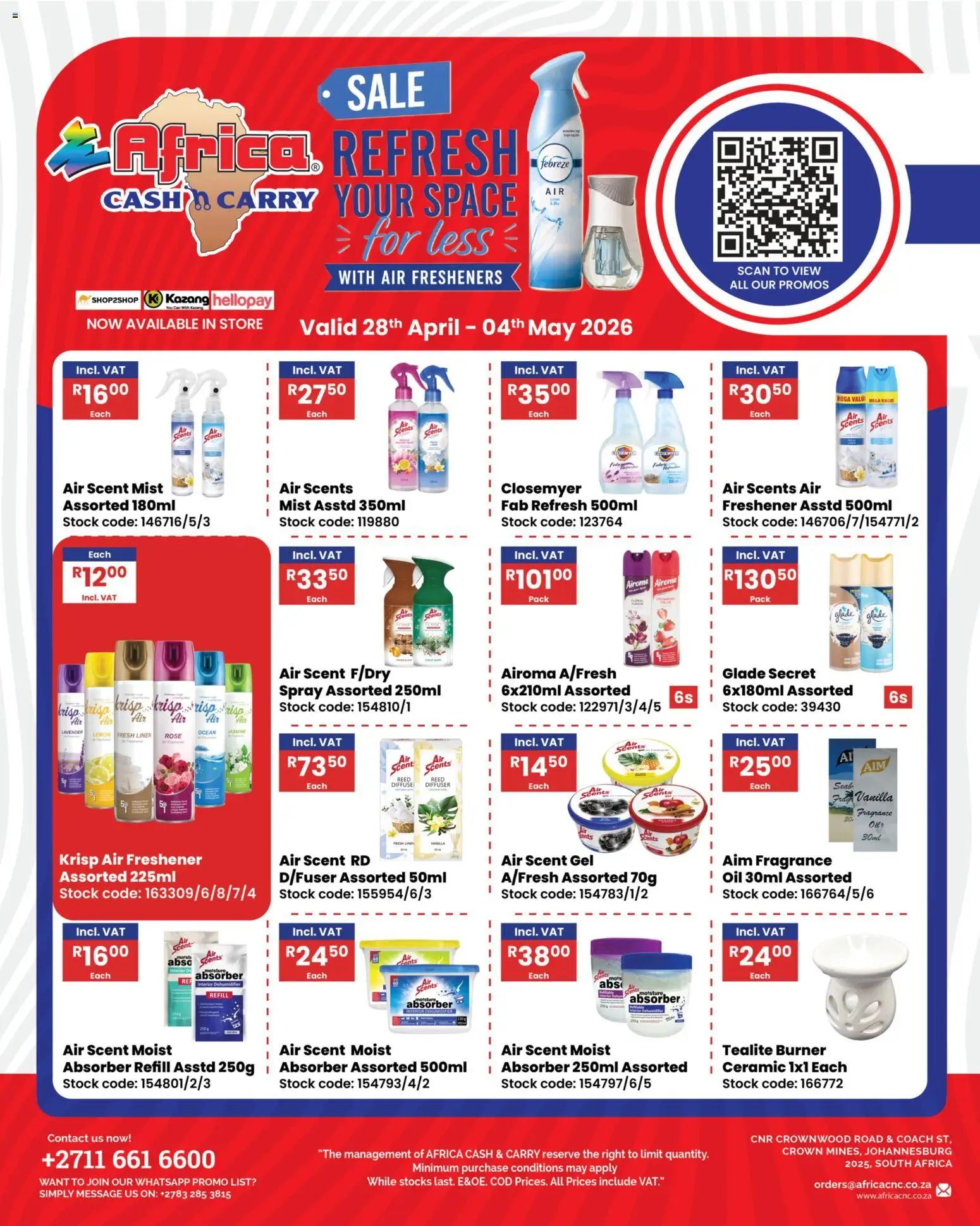 Preview of Africa Cash & Carry flyer valid from 28/04/2026