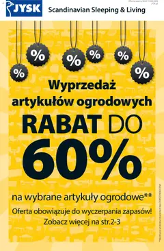 Pogląd gazetki "Gazetka" ze sklepu JYSK ważnej od 30.07.2025