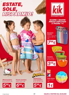 Anteprima dell'opuscolo Attuale volantino dal negozio KiK valido da 08/06/2025