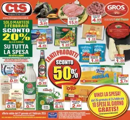 Anteprima dell'opuscolo Attuale volantino dal negozio CTS valido da 27/01/2026
