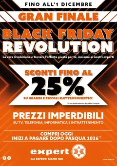 Anteprima dell'opuscolo Volantino Gran Finale Napoli dal negozio Expert valido da 24/11/2025