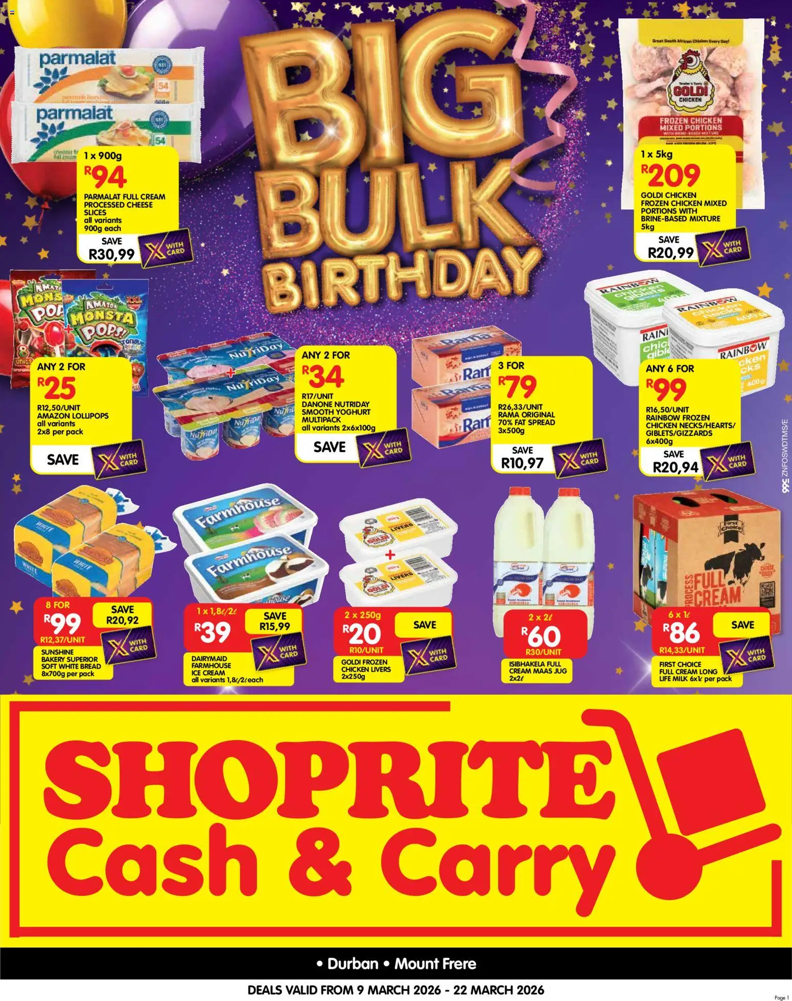 Preview of Shoprite flyer valid from 09/03/2026