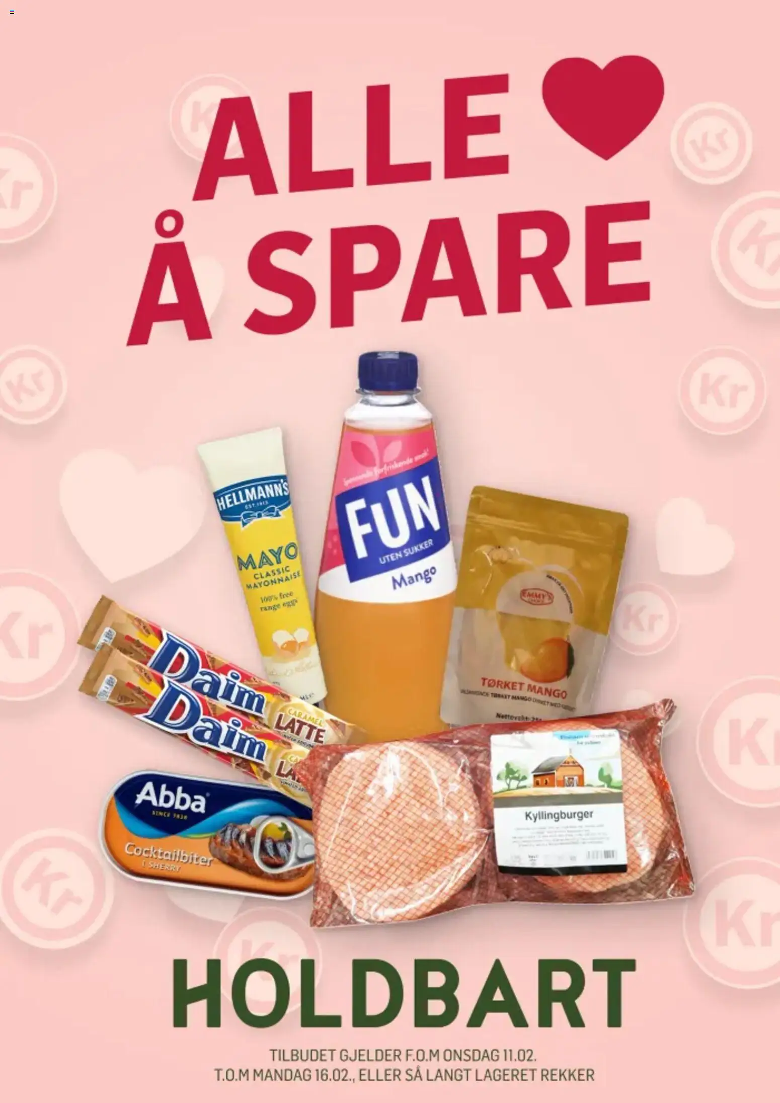 Forhåndsvis Kundeavis fra butikk Holdbart gyldig fra 11/02/2026