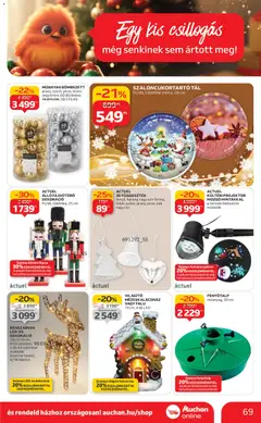 Auchan - Akciós újság Auchan megtekintése, amely érvényes 2025.12.04.-től | Oldal: 69