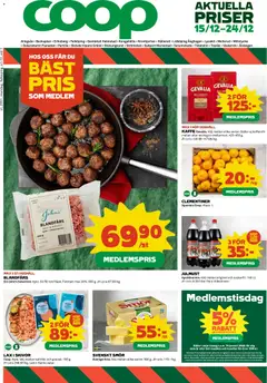 Förhandsgranska reklamblad Aktuella reklamblad Coop från butik Coop gäller från 15/12/2025