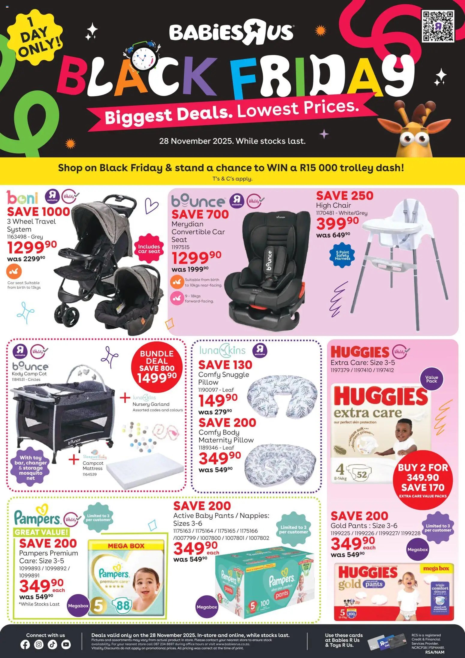 Preview of Babies R Us flyer valid from 28/11/2025