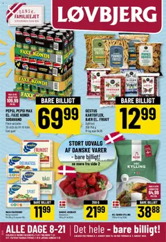Eksempel på tilbudsavis Tilbudsavis fra butik Løvbjerg gyldig fra 01/08/2025