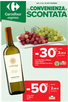 Anteprima dell'opuscolo Volantino Express - Roma dal negozio Carrefour valido da 04/09/2025