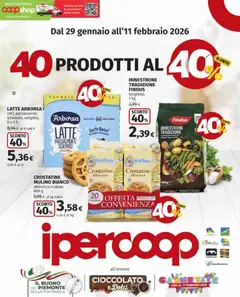 Anteprima dell'opuscolo Volantino Genova dal negozio Ipercoop valido da 29/01/2026