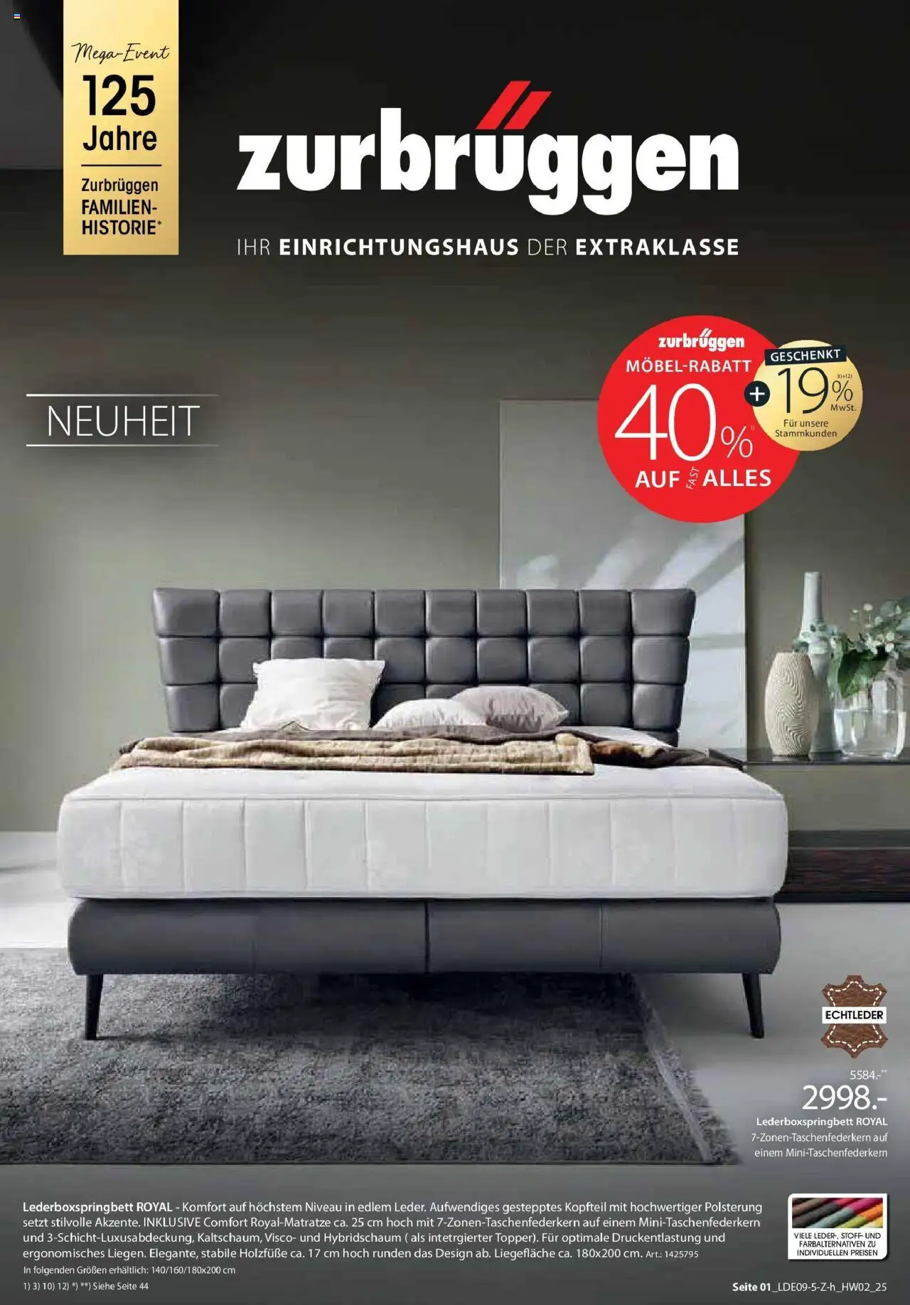 Zurbrüggen Schlafen (vom 07.09.2025 - 28.09.2025)