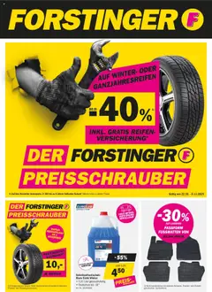 Vorschau der Angebote: Forstinger Flugblatt gültig ab 22.10.2025