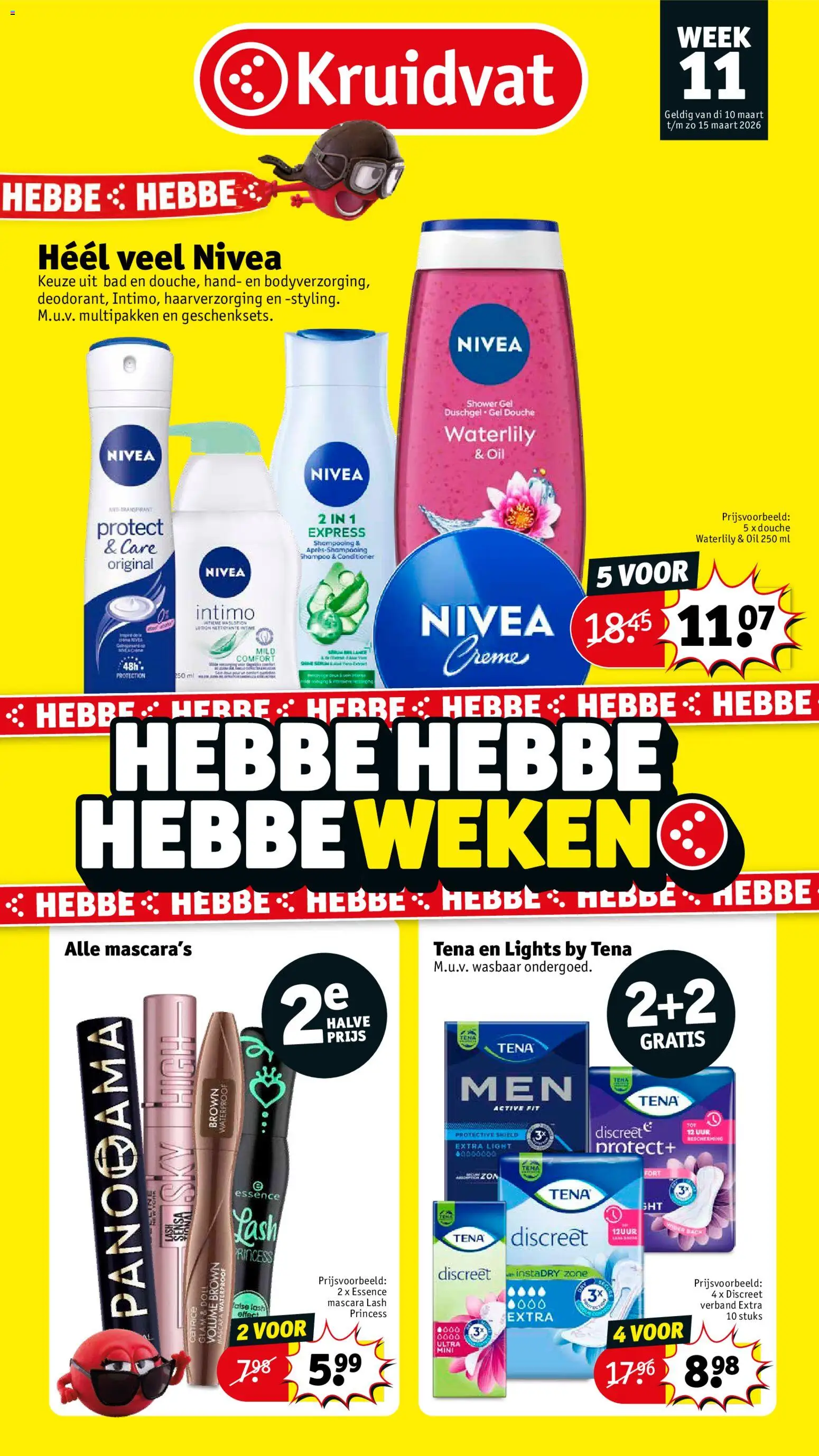 Voorbeeld van Kruidvat Folder week 11 van winkel Kruidvat geldig vanaf 10/03/2026
