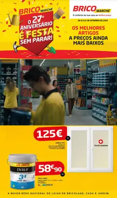 Pré-visualização do folheto da loja BricoMarché válida a partir de 06/09/2025