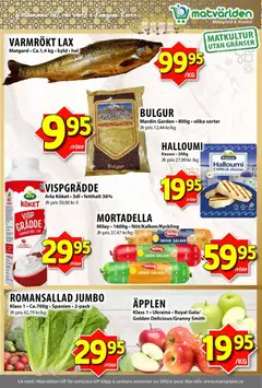 Förhandsgranska reklamblad Aktuella reklamblad Matvärlden från butik Matvärlden gäller från 08/12/2025 | Sida: 2
