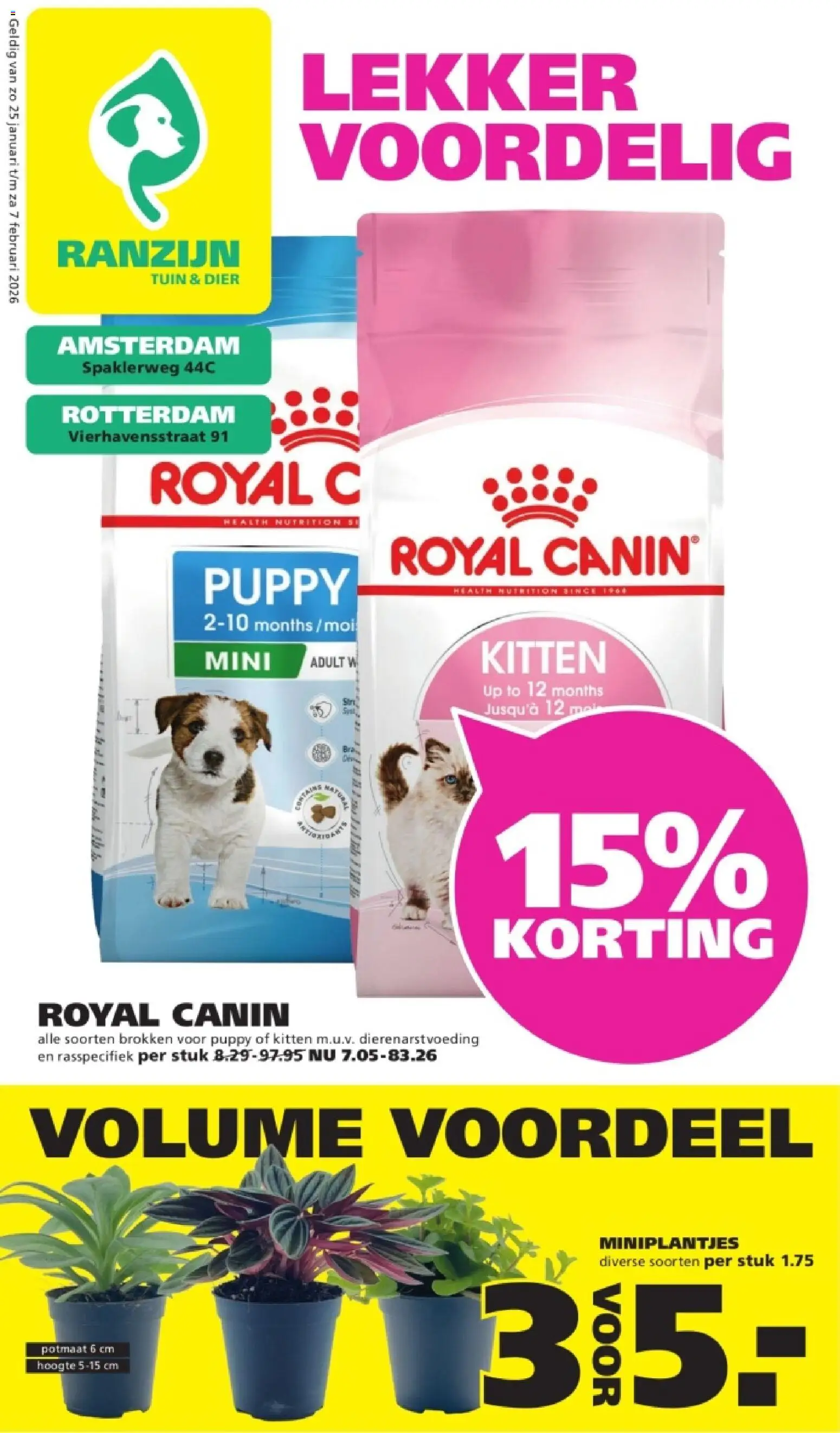 Voorbeeld van Stadsfolder van winkel Ranzijn geldig vanaf 25-01-2026