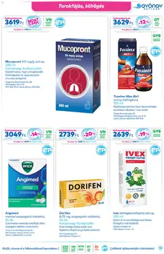 Gyöngy Patikák - Akciós újság Gyöngy Patikák megtekintése, amely érvényes 2025.11.01.-től | Oldal: 13