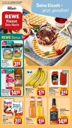 Vorschau von dem Prospekt des Geschäftes Rewe, gültig ab dem 27.04.2026