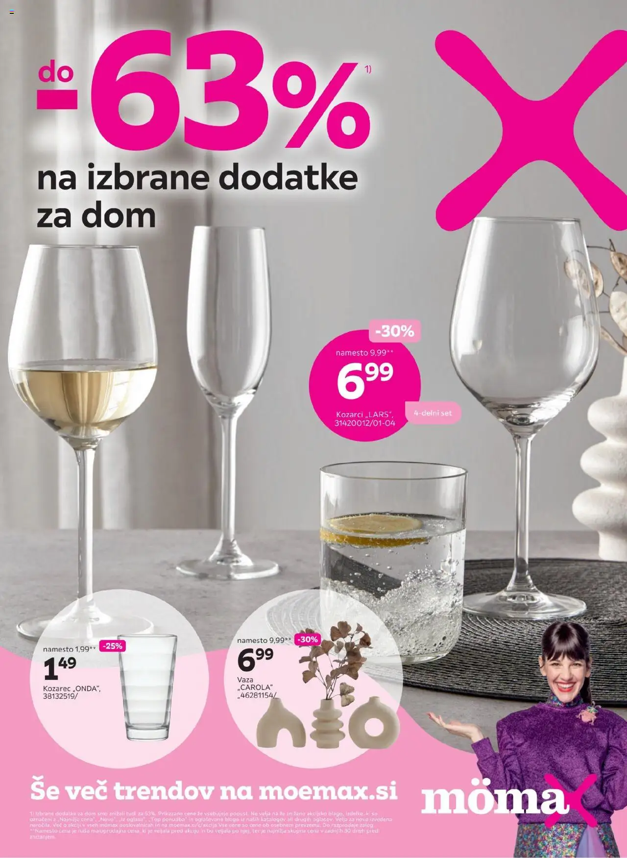 Mömax Katalog do -63% na izbrane dodatke za dom od 29.09.2025 - aktualna ponudba - stran 1