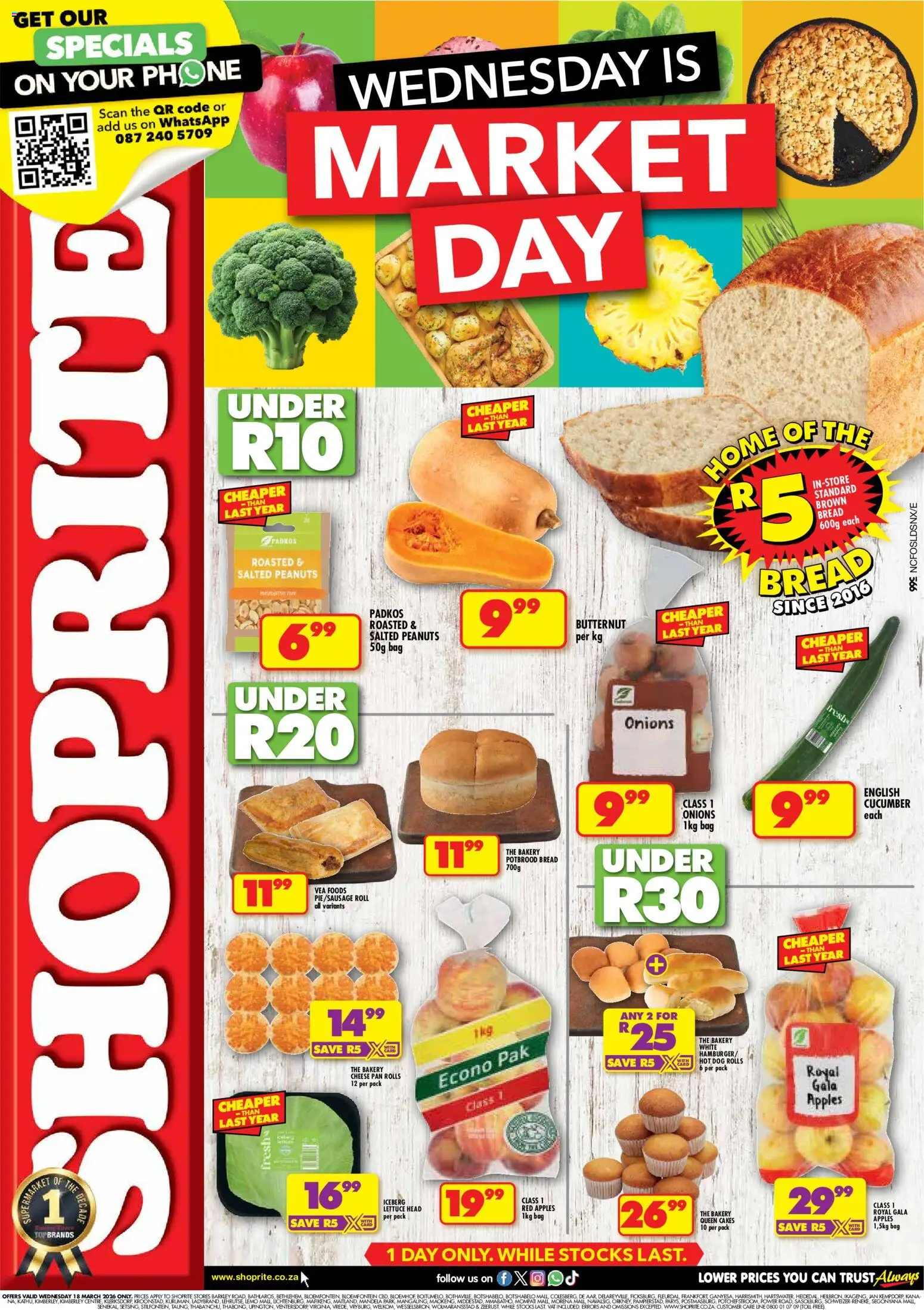 Preview of Shoprite flyer valid from 18/03/2026