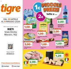 Anteprima dell'opuscolo Tigre volantino Rieti dal negozio Tigre valido da 23/04/2026
